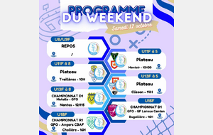 Programme du week-end